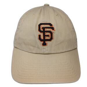 San Francisco Giants MLB '47 Brand Baseball Cap Beige One Size Strapback Cotton